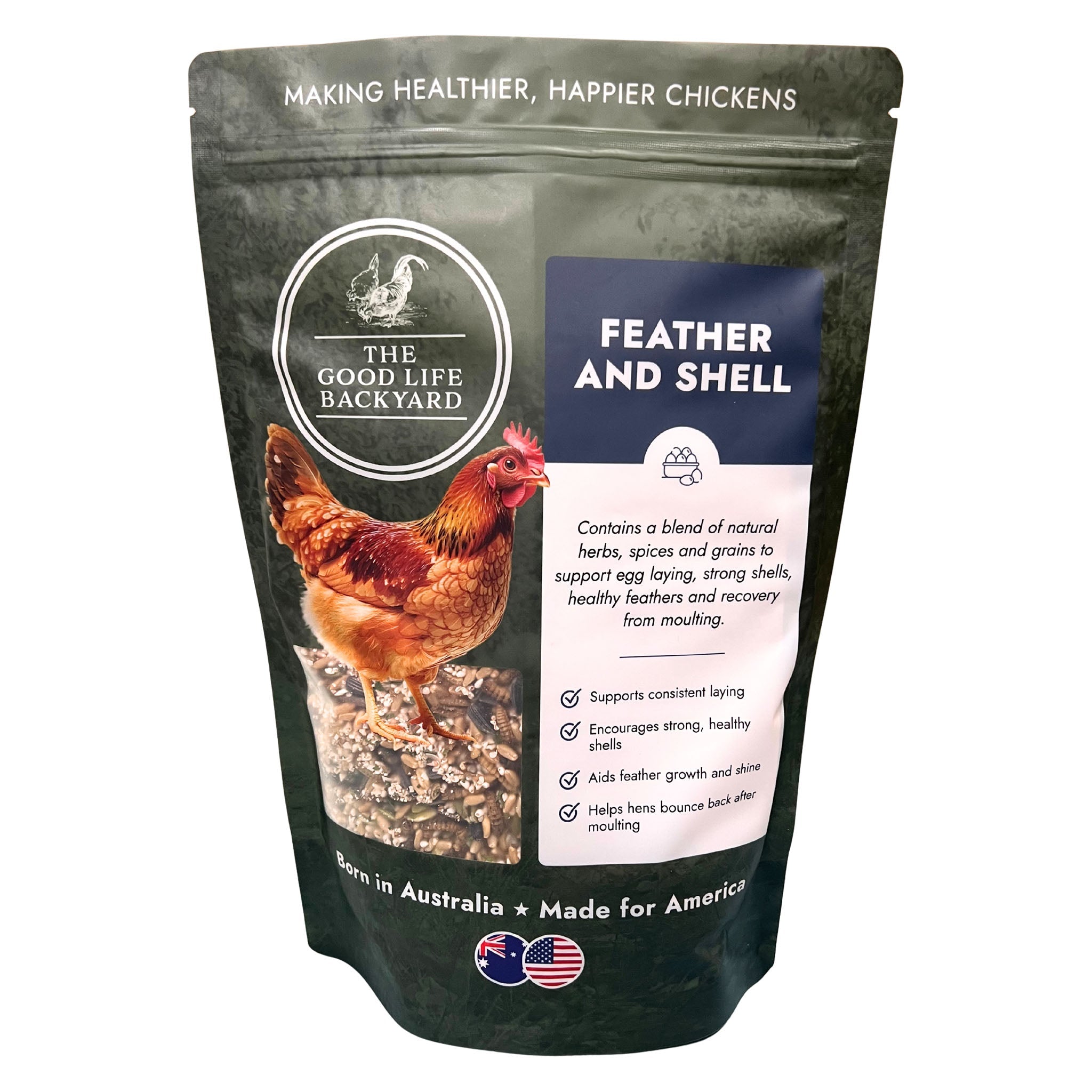 Feather and Shell - Calci-Protein Blend