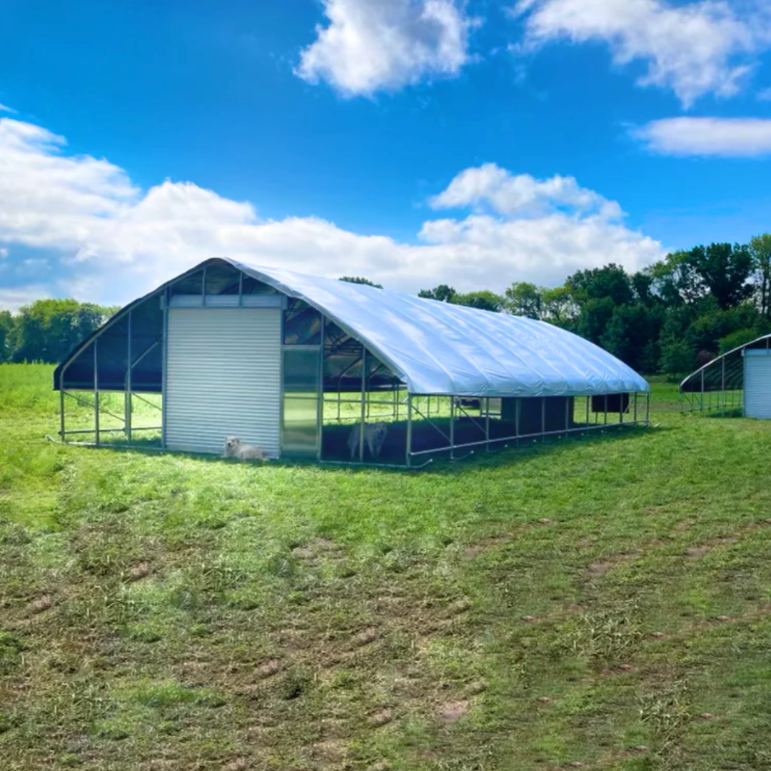 Portable Pasture Chicken Coop - 30'x60'