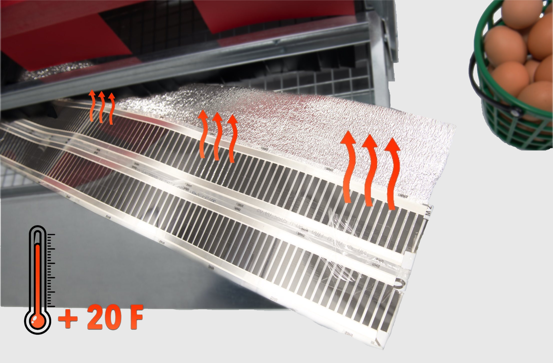 HeatMats - Keep your eggs from freezing
