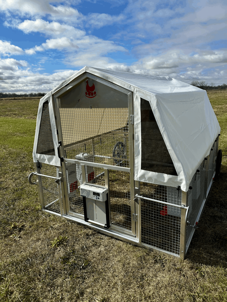 Portable Chicken Coop - 8' x 6'