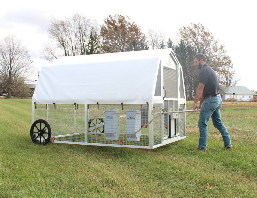 Portable Chicken Coop - 8' x 6'