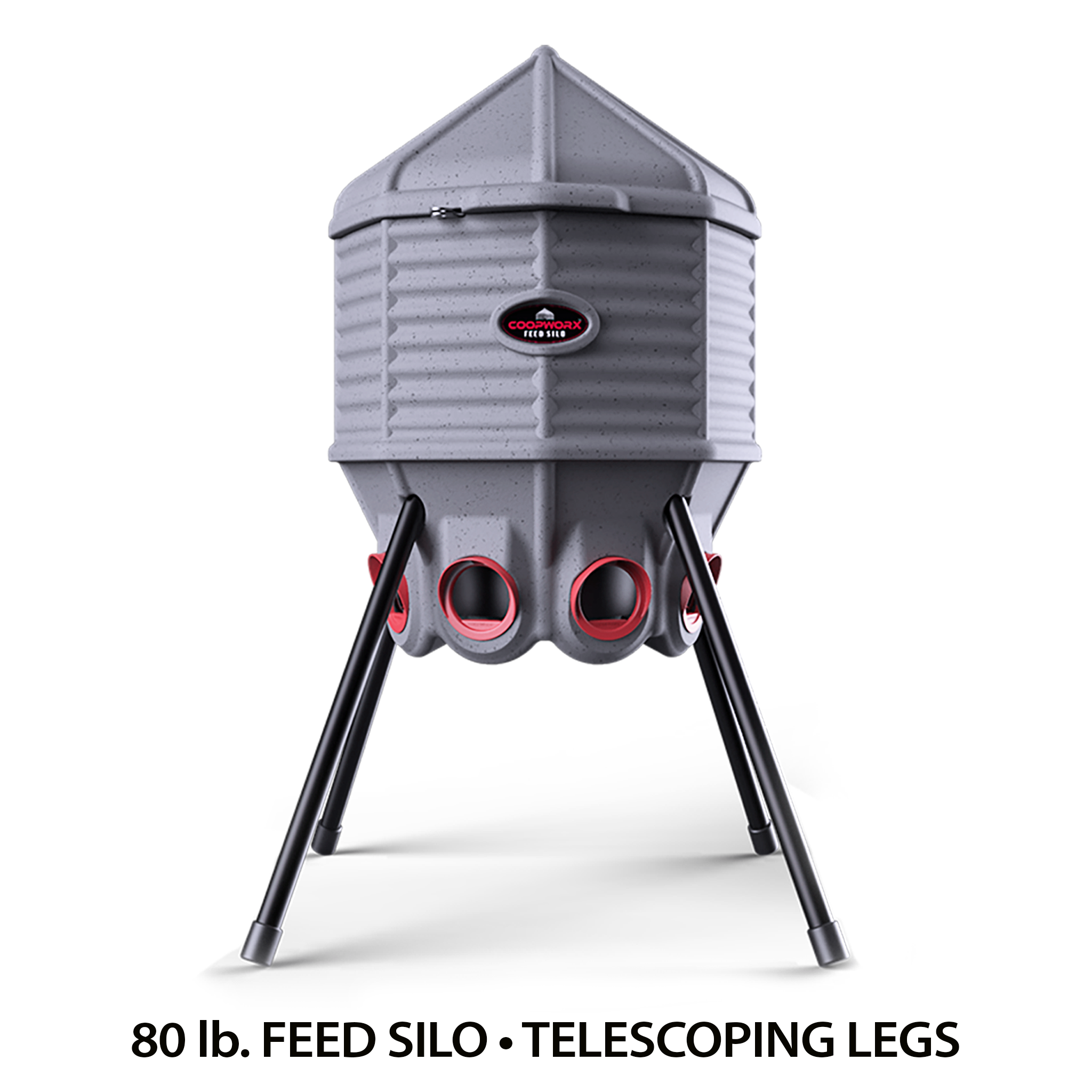 COOPWORX FEED SILO (80 lb. Capacity)