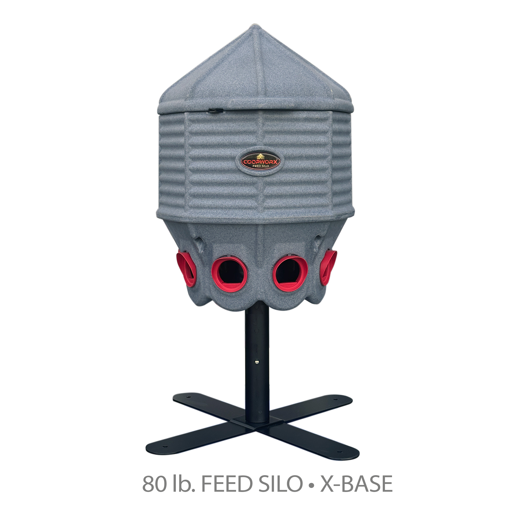 COOPWORX FEED SILO (80 lb. Capacity)