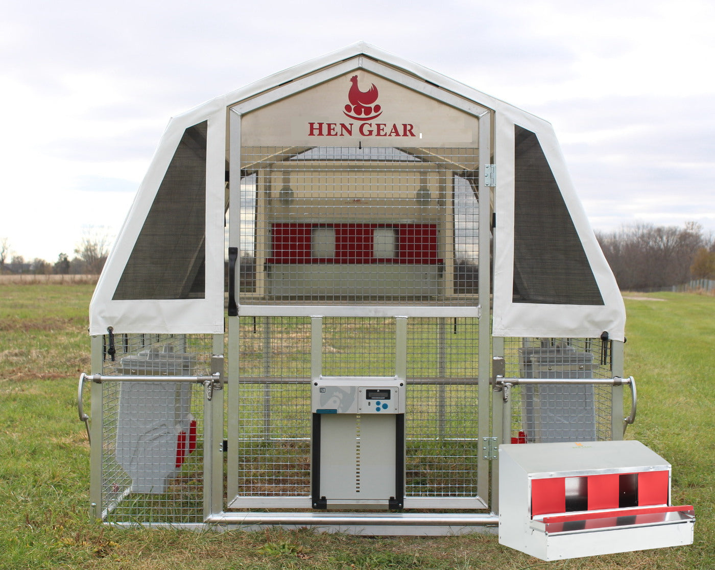 Portable Chicken Coop - 8' x 6'