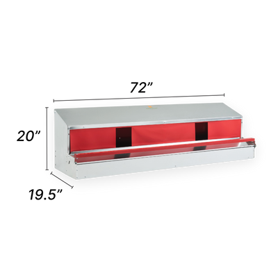 X-Large (72") Reversible Roll-out Nest Box (Up to 75 Hens)