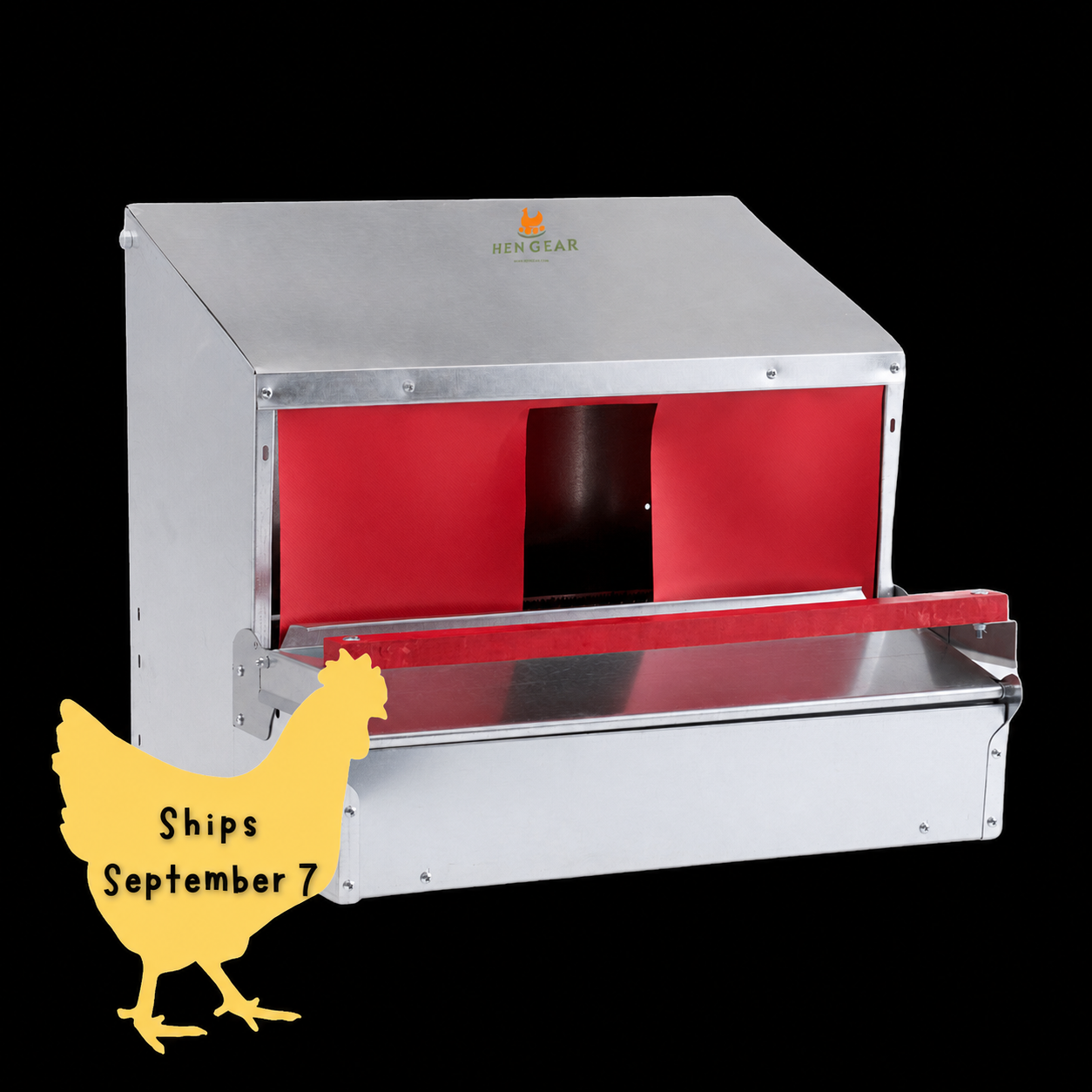 Small (24") Reversible Roll-out Nest Box (Up to 20 Hens)