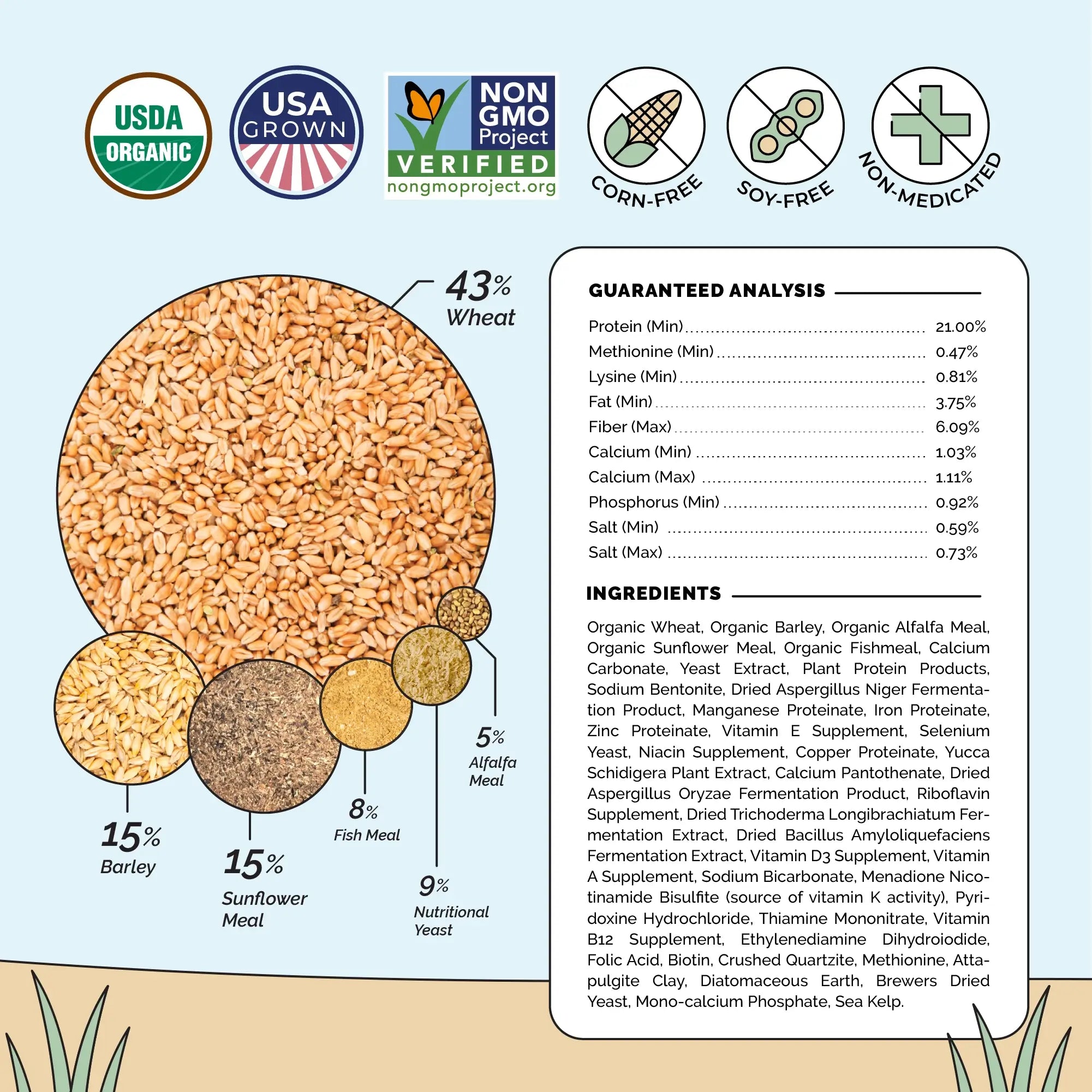 Starter Organic Chick Feed