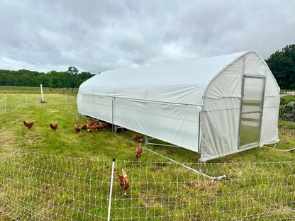Portable Pasture Chicken Coop - 10' x 24'