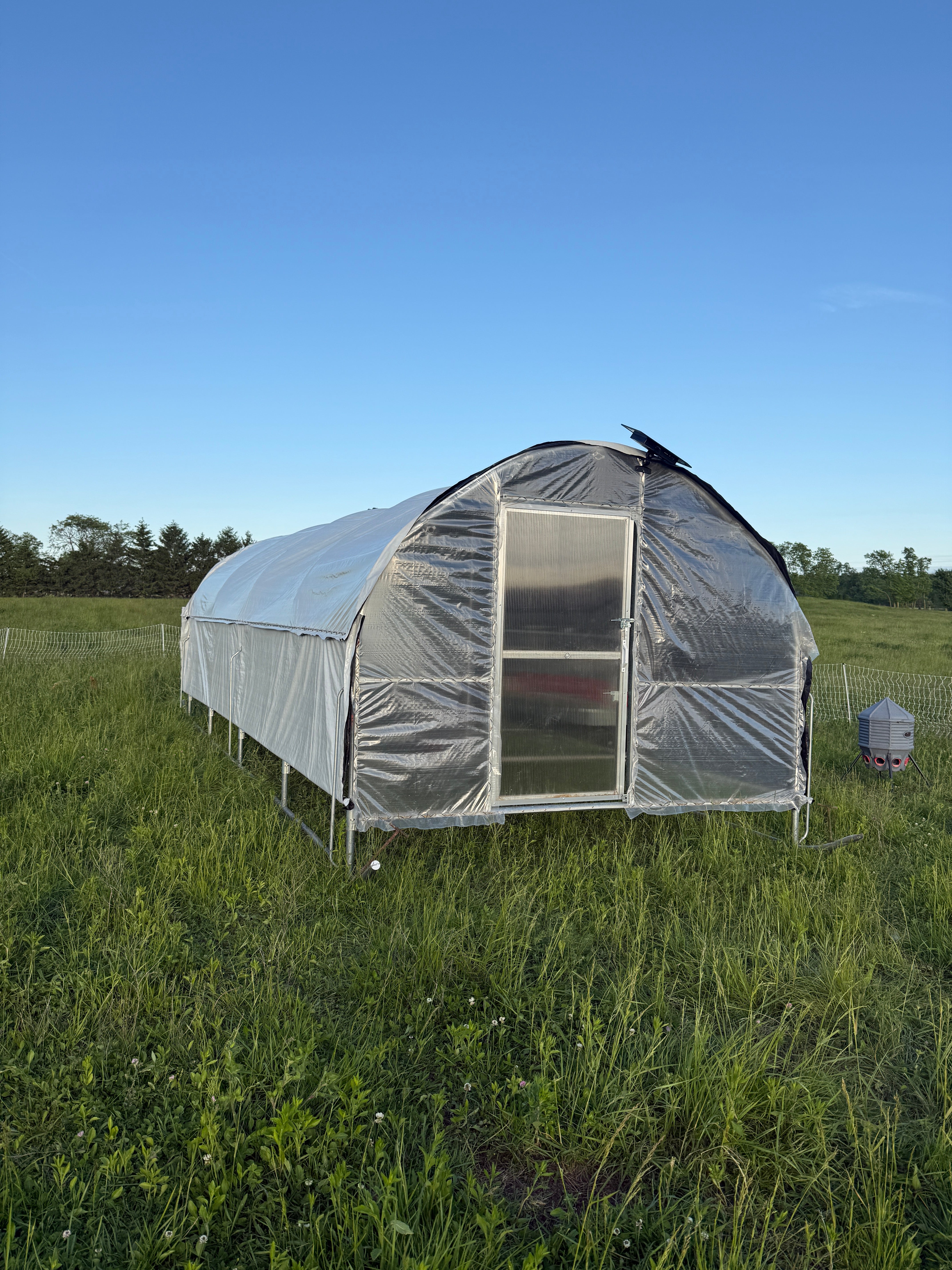 Portable Pasture Chicken Coop - 10' x 24'