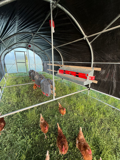 Portable Pasture Chicken Coop - 10' x 24'