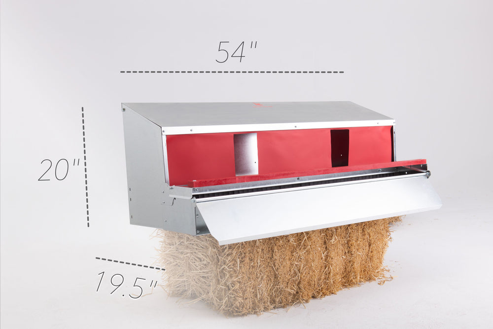 
                  
                    10% off Sale - Large (54") - Reversible Rollout Nest Box (Up to 52 Hens) - Premium Grade - Ready to Ship!
                  
                