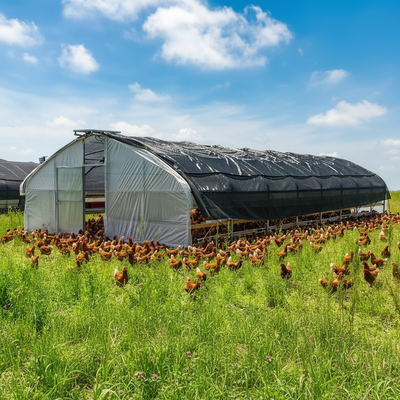 Portable Pasture Chicken Coop - 20'x48'