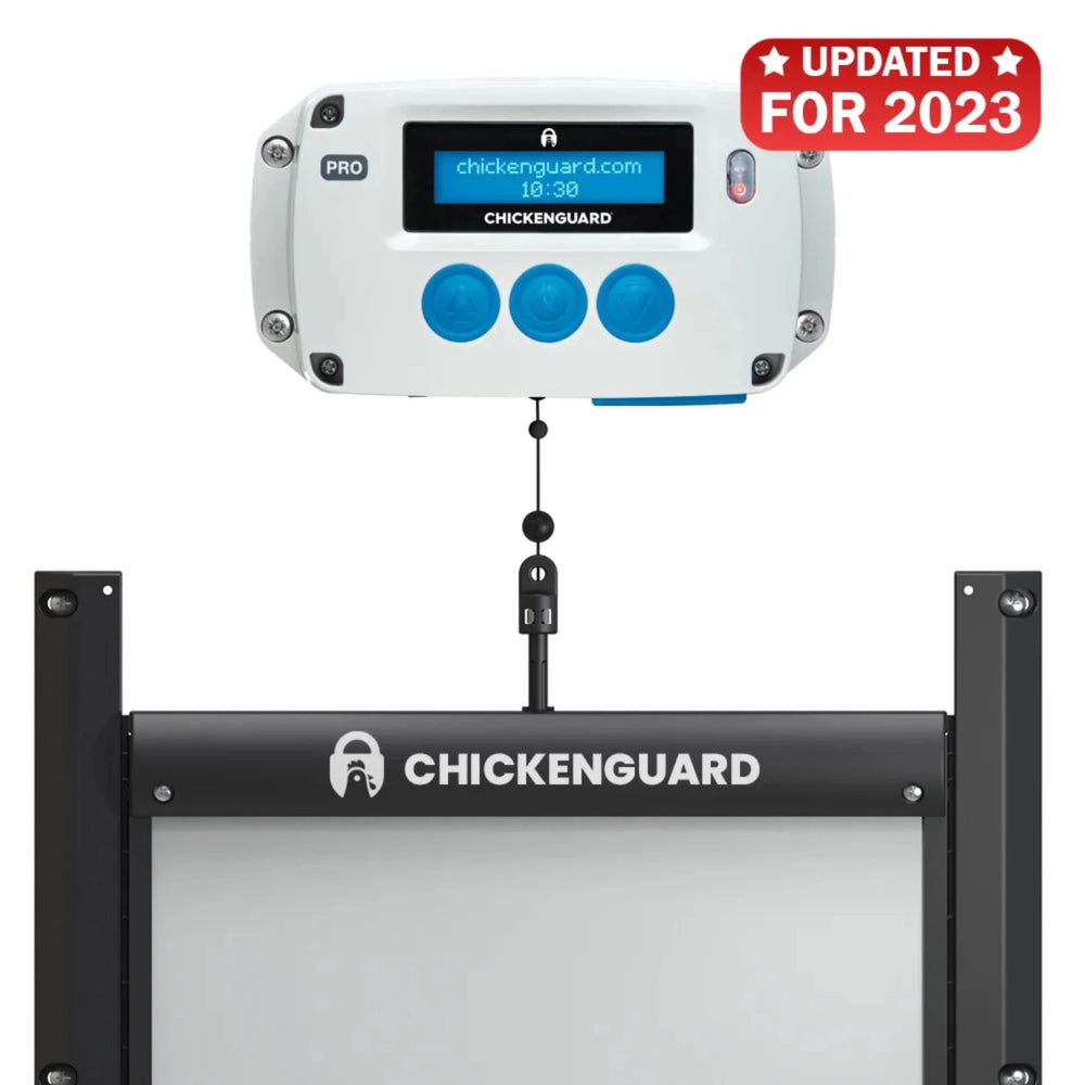 
                  
                    (New) ChickenGuard Pro with Self-Locking Door Kit
                  
                