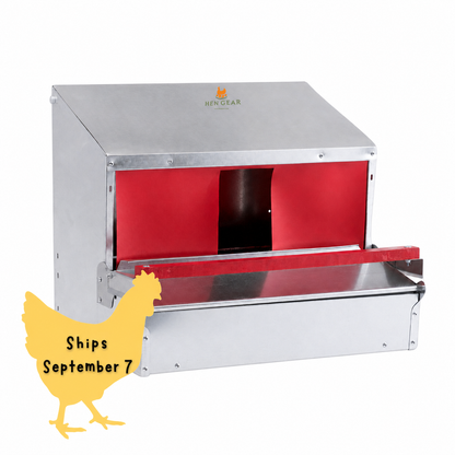 Small (24") Reversible Roll-out Nest Box (Up to 20 Hens)