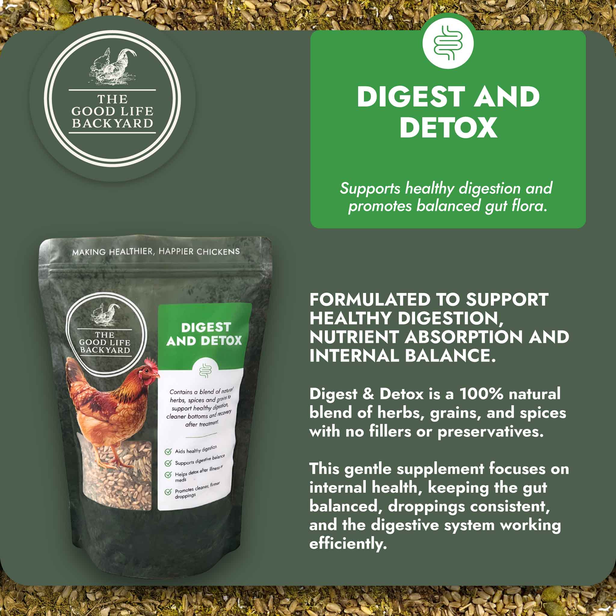 Digest & Detox - Gut Health Blend-