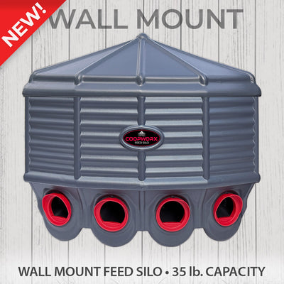 CoopWorx Wall Mount Feed Silo