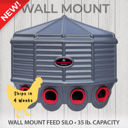 Wall Mount Feed Silo