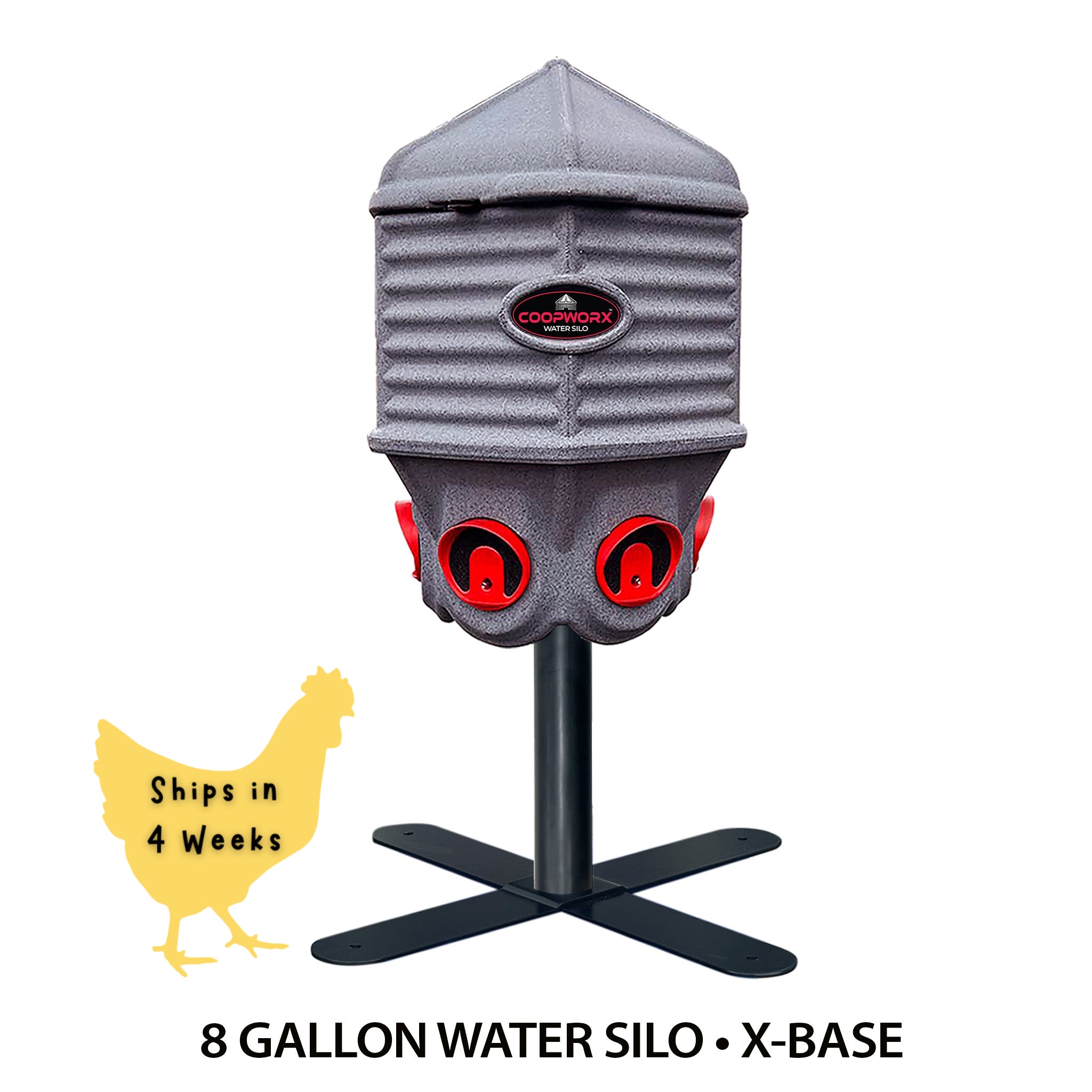 COOPWORX WATER SILO (8 Gallon Capacity)