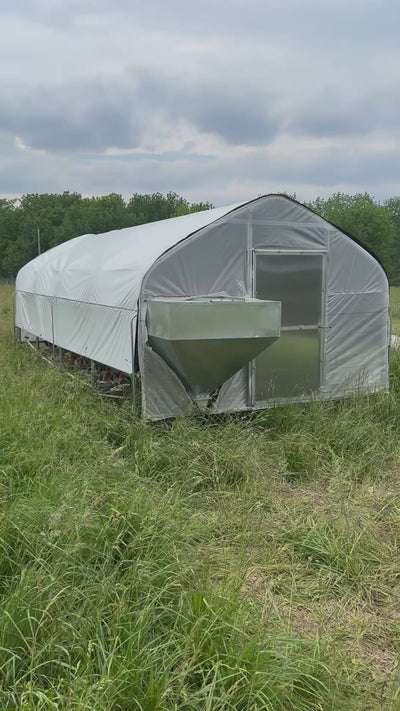 Portable Pasture Chicken Coop - 10' x 24'
